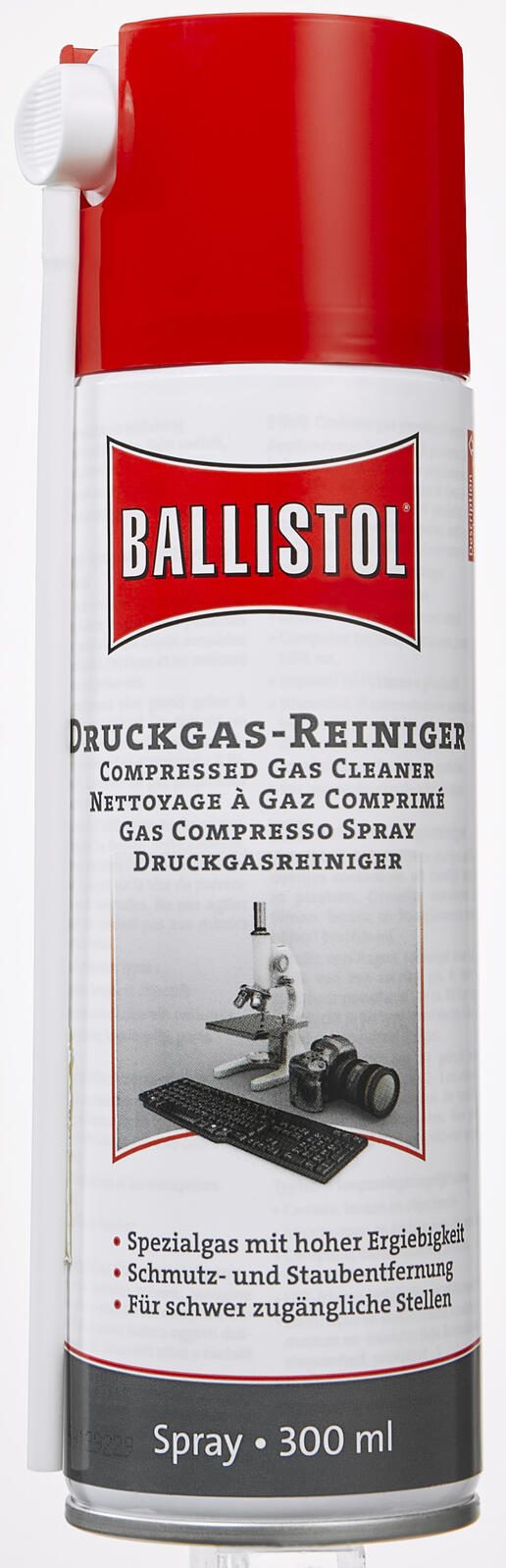 BALLISTOL Druckluftreiniger Druckgasreiniger STAUBFREI 300,0 ml BALLISTOL Druckluftreiniger Druckgasreiniger STAUBFREI 300,0 ml